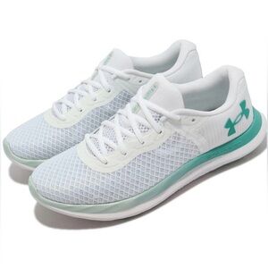 Under Armour Women's Athletic Shoes in White and Teal
